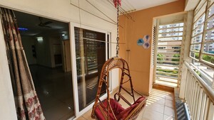 Staircase in 3 BHK Apartment at Aparna Sarovar, Nallagandla – for Rent
