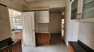 Kitchen in 3 BHK Apartment at Aparna Sarovar, Nallagandla – for Rent