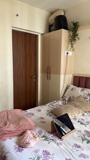 Bedroom in 1 BHK Apartment at Lodha Crown Quality Homes, Majiwada – for Rent