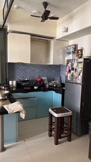 Kitchen in 1 BHK Apartment at Lodha Crown Quality Homes, Majiwada – for Rent