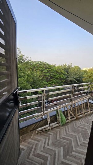 Balcony in 3 BHK Apartment at Vasant Kunj – for Rent