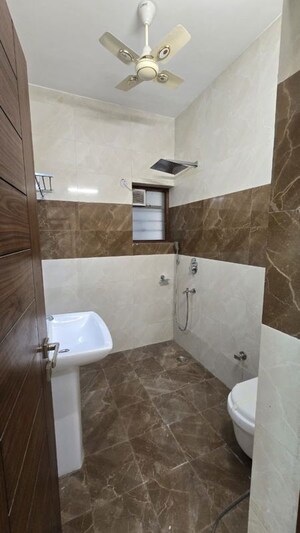 Bathroom in 3 BHK Apartment at Vasant Kunj – for Rent