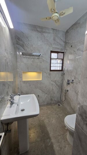 Bathroom in 3 BHK Apartment at Vasant Kunj – for Rent