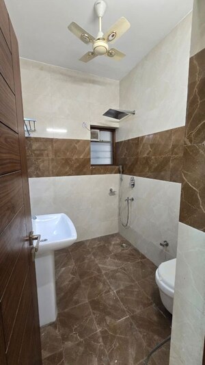 Bathroom in 3 BHK Apartment at Vasant Kunj – for Rent
