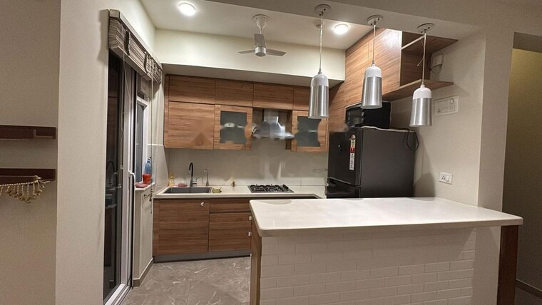 Kitchen, mapsko-paradise 3 Bedroom 3240 Sq.Ft. Apartment In Sector 83 Gurgaon 10575385
