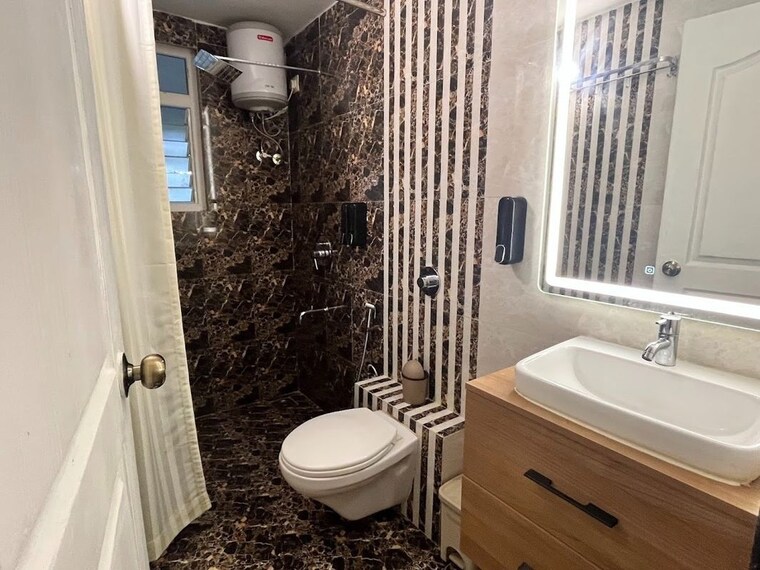 Bathroom, bambolim 2 Bedroom 1000 Sq.Ft. Apartment In Bambolim Goa 10575398