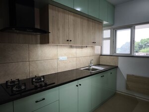 Kitchen in 3 BHK Apartment at Prestige Hillside Gateway, Kakkanad – for Rent