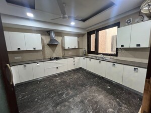 Kitchen in 4 BHK Builder Floor at New Friends Colony – for Sale
