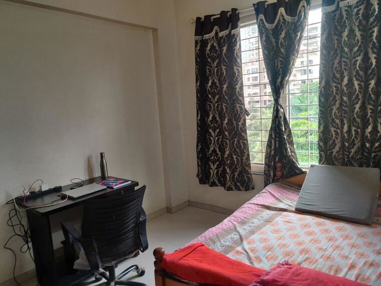 Bedroom, goel-ganga-arcadia 3 Bedroom 1310 Sq.Ft. Apartment In Kharadi Pune 10574269