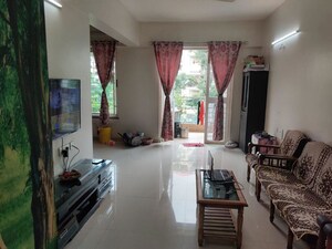 Living Room in 3 BHK Apartment at Goel Ganga Arcadia, Kharadi – for Sale