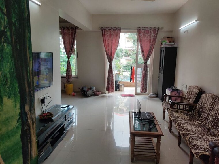 Living Room, goel-ganga-arcadia 3 Bedroom 1310 Sq.Ft. Apartment In Kharadi Pune 10574269