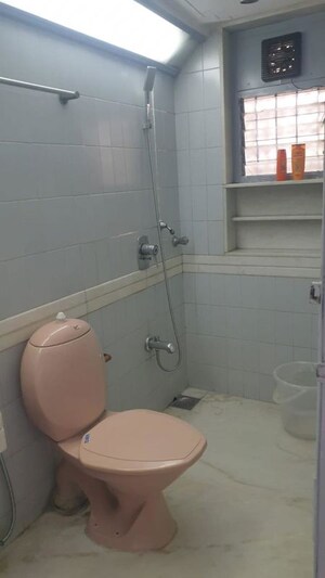 Bathroom in 2 BHK Apartment at Mukta Apartment 10th Main, Khar West – for Rent