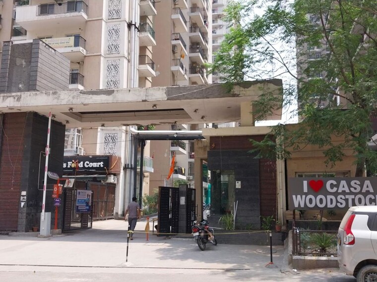 Exterior View, casa-woodstock 3 Bedroom 1688 Sq.Ft. Apartment In Sector 16c Greater Noida Greater Noida 10575475