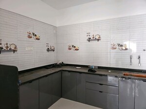 Kitchen in 2 BHK Apartment at Voski Emerald, Kharadi – for Rent