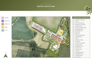 Master Plan in 2 BHK Apartment at Godrej Lakeside Orchard, Sarjapur Road – for Sale