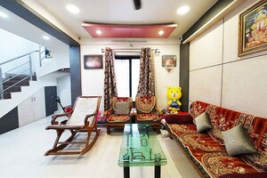 Living Room in 3 BHK Penthouse at Pimpri Chinchwad Pcmc – for Sale