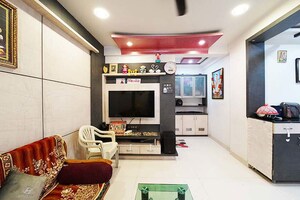 Living Room in 3 BHK Penthouse at Pimpri Chinchwad Pcmc – for Sale