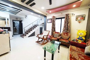 Living Room in 3 BHK Penthouse at Pimpri Chinchwad Pcmc – for Sale