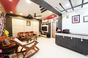 Living Room in 3 BHK Penthouse at Pimpri Chinchwad Pcmc – for Sale
