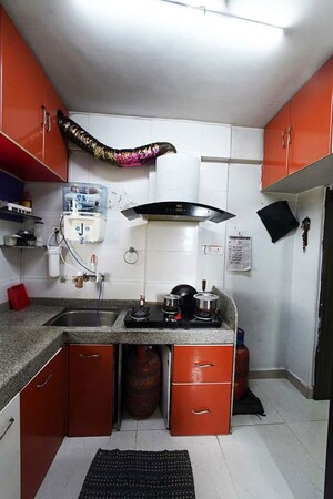Kitchen in 3 BHK Penthouse at Pimpri Chinchwad Pcmc – for Sale