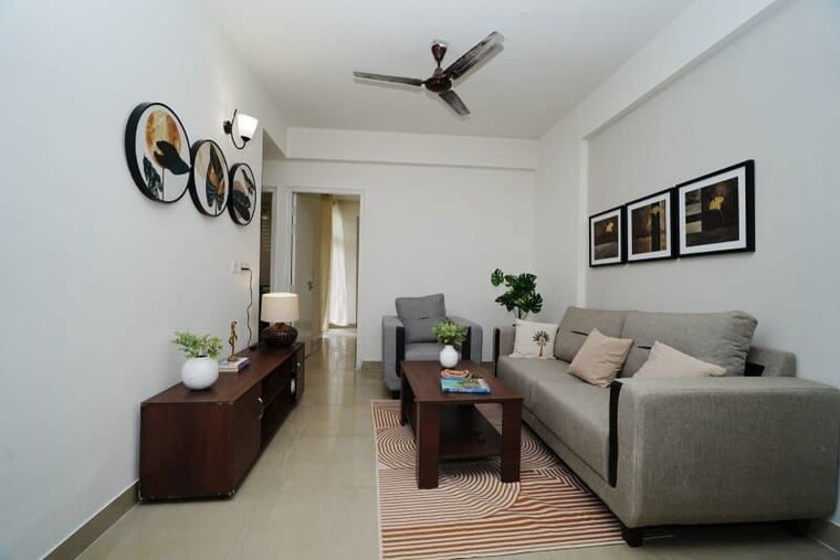 Living Room, rof-ananda 2 Bedroom 1719 Sq.Ft. Apartment In Sector 95 Gurgaon 10575512