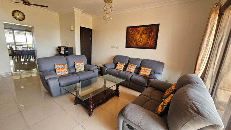 Living Room, godrej-sherwood 4 Bedroom 2400 Sq.Ft. Apartment In Shivajinagar Pune 10575513