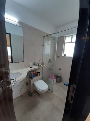 Bathroom in 2 BHK Apartment at Aditya Nisarg Palms, Bavdhan – for Rent