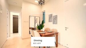 Living Room in 2 BHK Apartment at Kalpataru Crest, Bhandup West – for Sale