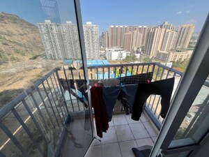 Balcony in 2 BHK Apartment at Godrej Hillside, Mahalunge – for Sale