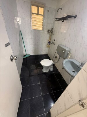 Bathroom in 2 BHK Apartment at Goel Ganga Carnation, Koregaon Park – for Rent