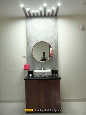 Bathroom in 3 BHK Apartment at Bricks Skywoods, Tellapur – for Rent