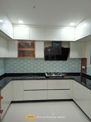 Kitchen in 3 BHK Apartment at Bricks Skywoods, Tellapur – for Rent