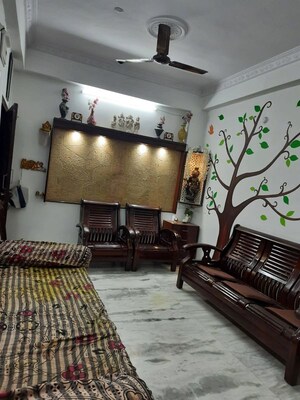 Living Room in 3 BHK Apartment at Mehdipatnam – for Sale