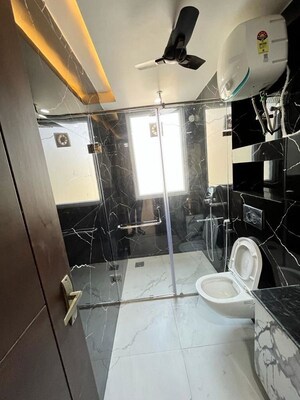 Bathroom in 4 BHK Builder Floor at Palam Vihar Residents Association, Palam Vihar – for Rent