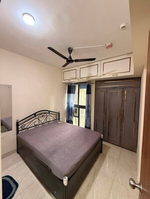 Bedroom in 1 BHK Apartment at Lodha Crown Quality Homes, Majiwada – for Rent