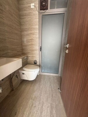 Bathroom in 2 BHK Apartment at Sheth Auris Serenity Tower 3, Malad West – for Rent