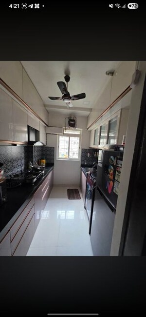 Kitchen in 1 BHK Apartment at Lodha Amara, Kolshet Road – for Rent