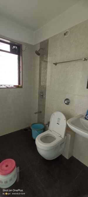 Bathroom in 1 BHK Apartment at RDC Woods Teakwoods, Ghodbunder Road – for Rent