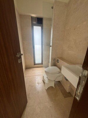 Bathroom in 3 BHK Apartment at Sheth Auris Serenity Tower 3, Malad West – for Rent