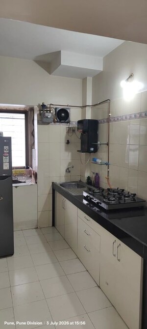 Kitchen in 2 BHK Apartment at Raheja Woods, Kalyani Nagar – for Rent