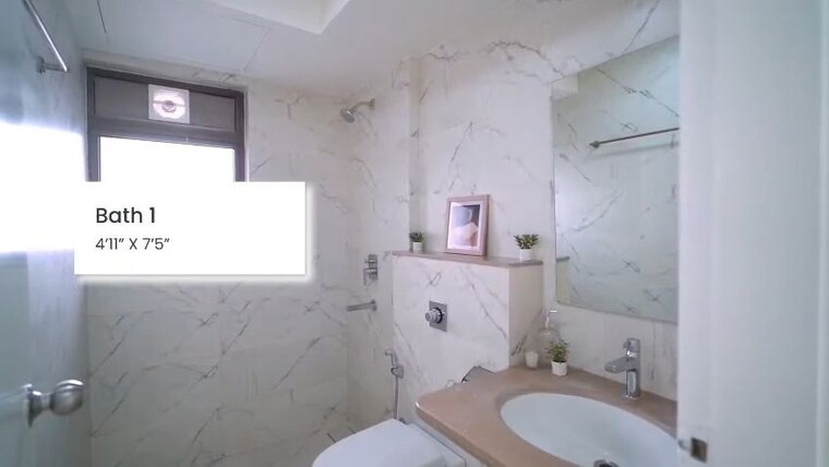 Bathroom, runwal-bliss 3 Bedroom 1163 Sq.Ft. Apartment In Kanjurmarg East Mumbai 10575741