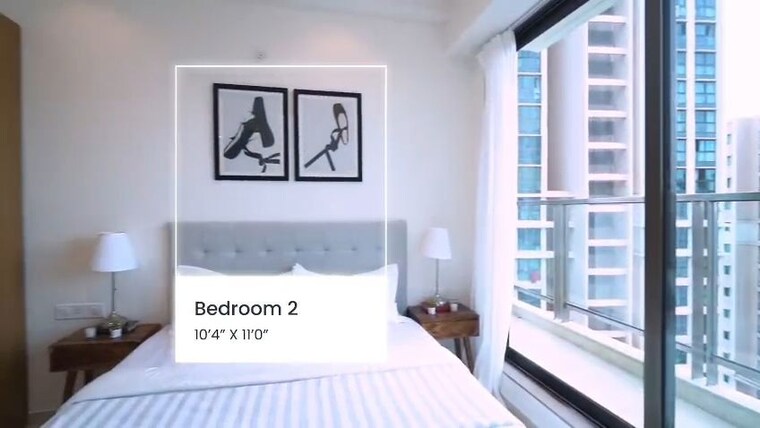 Bedroom, runwal-bliss 3 Bedroom 1163 Sq.Ft. Apartment In Kanjurmarg East Mumbai 10575741