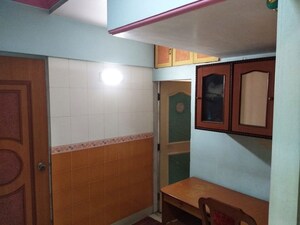 Kitchen in 2.5 BHK Apartment at Vijay Garden, Ghodbunder Road – for Rent