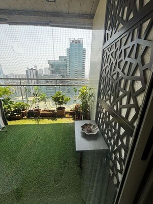 Balcony in 3 BHK Apartment at Aristo Pearl Residency, Prabhadevi – for Sale
