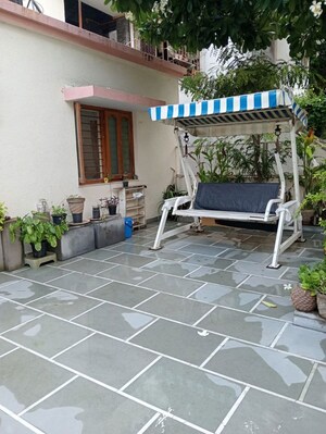 Balcony in 3 BHK Apartment at Nehru Nagar – for Rent