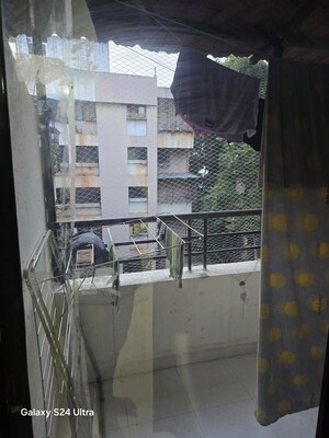 Balcony in 1 BHK Apartment at Magarpatta Annex, Hadapsar – for Rent
