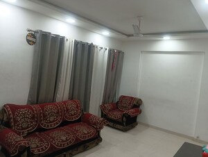 Living Room in 1 BHK Apartment at Wakad – for Sale