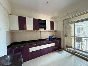 Kitchen in 3 BHK Apartment at Vijay Nakshatra, Ghodbunder Road – for Rent
