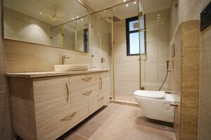Bathroom in 4 BHK Builder Floor at Sector 23 – for Rent