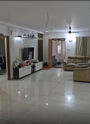 Living Room in 3 BHK Apartment at Aparna Sarovar Zenith, Nallagandla – for Rent